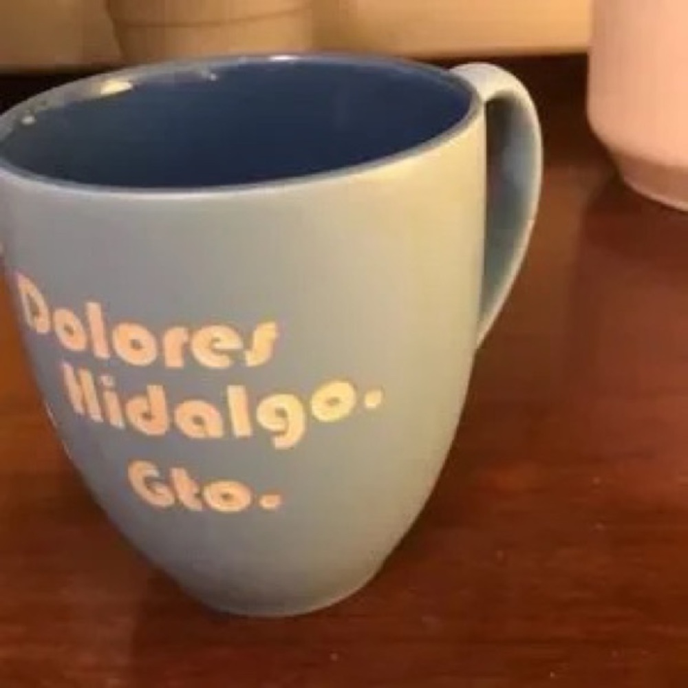 Dolores Hidalgo Blue Ceramic Mug by